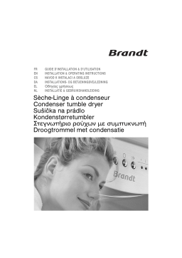 Brandt BFD811CE Manuel utilisateur