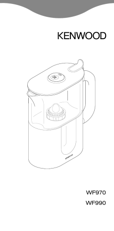 Manuel du propriétaire | Kenwood WF970 Manuel utilisateur | Fixfr