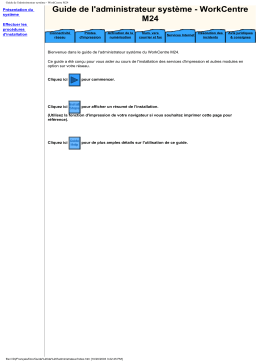 Xerox WorkCentre M24 Manuel utilisateur