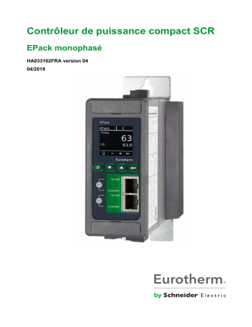 Eurotherm EPack 1PH Manuel du propriétaire | Fixfr