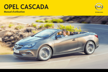 Opel Cascada 2013 Manuel du propriétaire | Fixfr