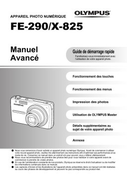 Olympus FE290 Manuel utilisateur