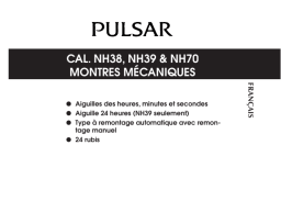 Pulsar NH70 Manuel utilisateur