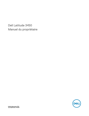 Dell Latitude 3450 laptop Manuel du propriétaire | Fixfr