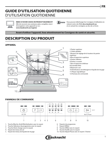 Manuel du propriétaire | Bauknecht GSI 3330 Manuel utilisateur | Fixfr