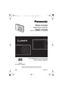 Panasonic DMC FX55 Mode d'emploi