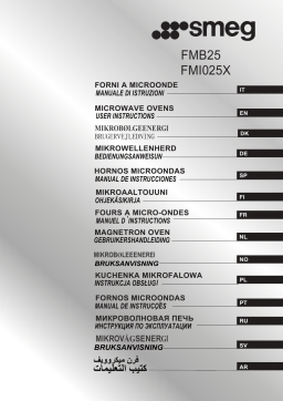Smeg FMI025X Manuel utilisateur