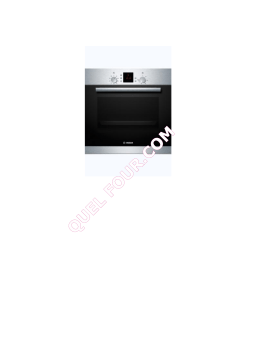 Bosch HXR39IH20 Manuel utilisateur