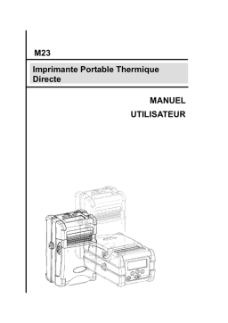 TSC M23 Manuel utilisateur