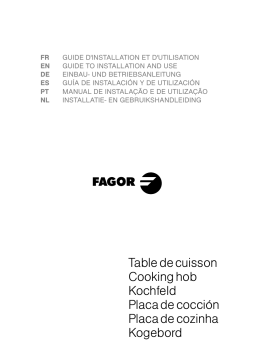 Fagor IF-14X Manuel utilisateur