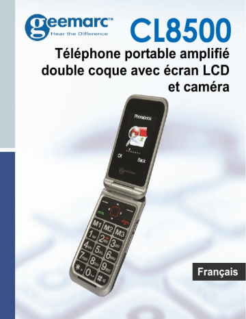 Geemarc CL8500 Mode d'emploi | Fixfr