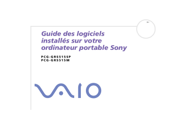 Manuel du propriétaire | Sony PCG-GRS515M Manuel utilisateur | Fixfr