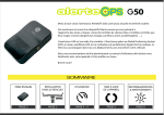 ALERTEGPS G50 Manuel utilisateur