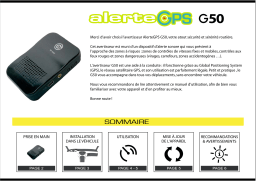 ALERTEGPS G50 Manuel utilisateur