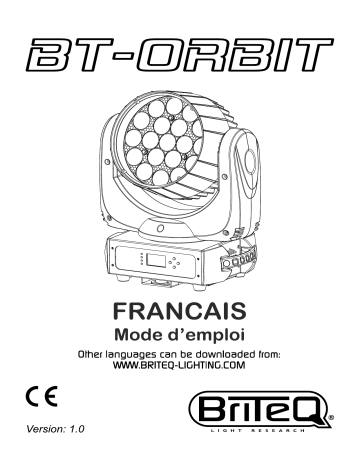 Briteq BT-ORBIT Manuel du propriétaire | Fixfr