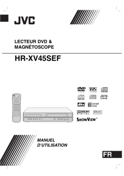 JVC HR-XV45SEF Manuel utilisateur