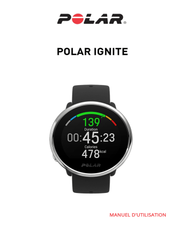 Polar Ignite Mode d'emploi | Fixfr