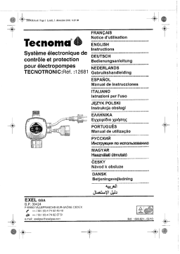 Tecnoma Automatisme Technotronic Mode d'emploi