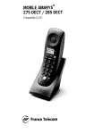 FRANCE TELECOM AMARYS 285 DECT COMBINE Manuel utilisateur