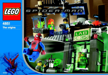 Guide d'installation | Lego 4851 Spider-Man and Green Goblin Manuel utilisateur | Fixfr