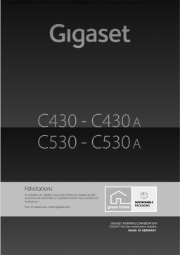 Gigaset C430A Manuel utilisateur