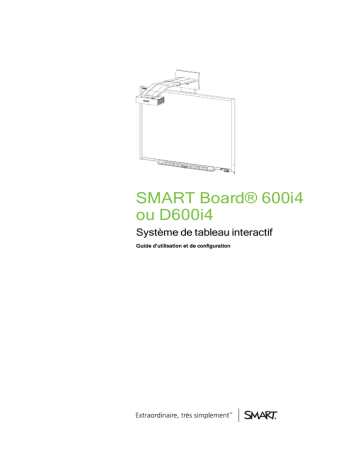 SMART Technologies UF65 (i4 systems) Mode d'emploi | Fixfr