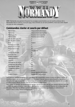 GAMES PC WWII-NORMANDY Manuel utilisateur