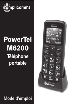 Amplicomms PowerTel M6200 Manuel utilisateur