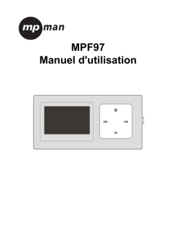 MPMan MP F97 Mode d'emploi