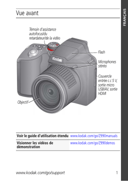 Kodak EasyShare Z990 Mode d'emploi