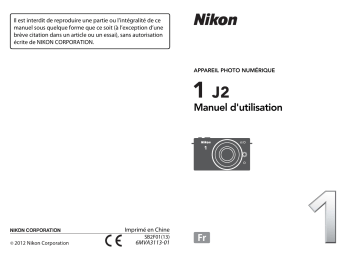 Manuel du propriétaire | Nikon 1 J4 Manuel utilisateur | Fixfr