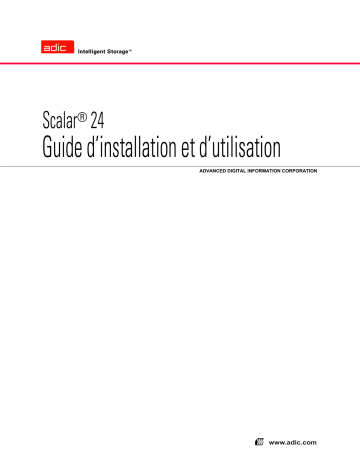 Manuel du propriétaire | Quantum Scalar 24 Manuel utilisateur | Fixfr