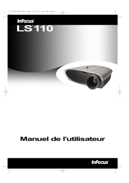 Infocus LS110 Manuel utilisateur