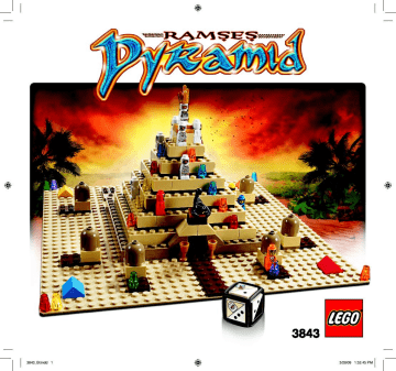 Guide d'installation | Lego 3843 Ramses Pyramid Manuel utilisateur | Fixfr