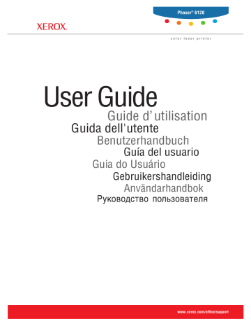 Manuel du propriétaire | Xerox PHASER 6120 Manuel utilisateur | Fixfr