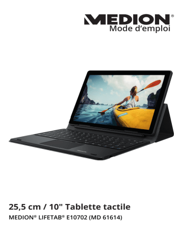 Manuel du propriétaire | Medion MD 61614 - LIFETAB E10702 Manuel utilisateur | Fixfr