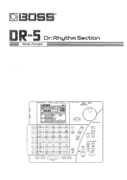 Roland DR-5 Manuel utilisateur