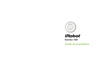 Manuel du propriétaire | iRobot Roomba 800 Series Manuel utilisateur | Fixfr