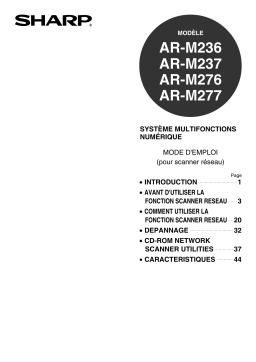 Sharp AR-M236 Manuel utilisateur