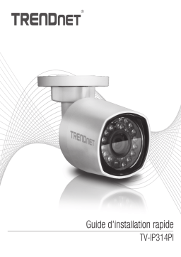 Trendnet RB-TV-IP314PI Indoor / Outdoor 4 MP PoE Day / Night Network Camera Manuel utilisateur