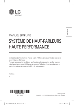 LG RL3 Mode d'emploi