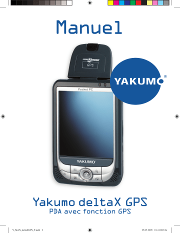 Manuel du propriétaire | YAKUMO DELTAX GPS Manuel utilisateur | Fixfr