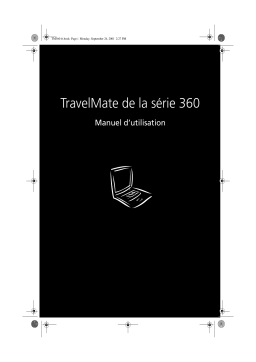 Acer TRAVELMATE-36X Manuel utilisateur