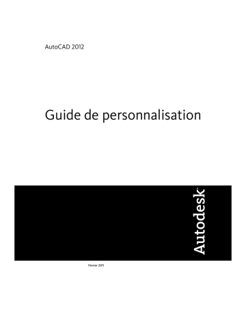 Mode d'emploi | Autodesk Autocad 2012 Manuel utilisateur | Fixfr