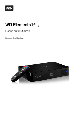 Western Digital WD Elements Play Manuel utilisateur