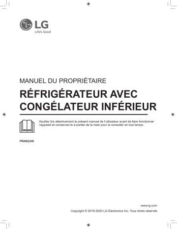 LBNC12231W | LBNC12231V | LG LBNC12251V Manuel du propriétaire | Fixfr