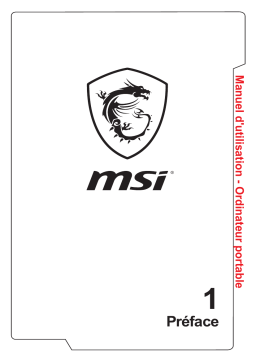 MSI GT83VR TITAN SLI (7th Gen) (GEFORCE GTX 1070 SLI) notebook Manuel utilisateur