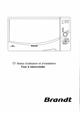 Brandt S2630WF1 Manuel utilisateur
