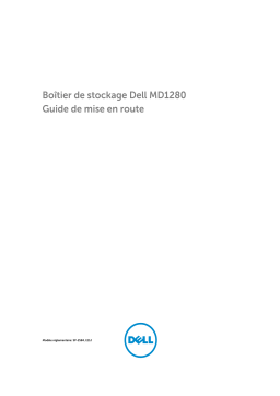 Dell Storage MD1280 storage Guide de démarrage rapide