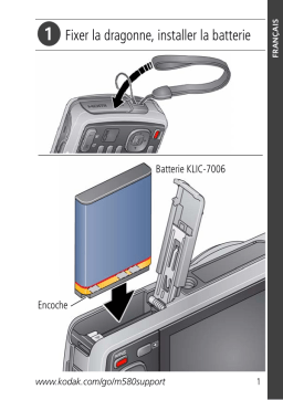 Kodak EasyShare M580 Manuel utilisateur